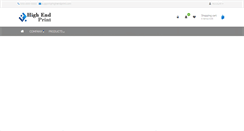 Desktop Screenshot of highendprint.com